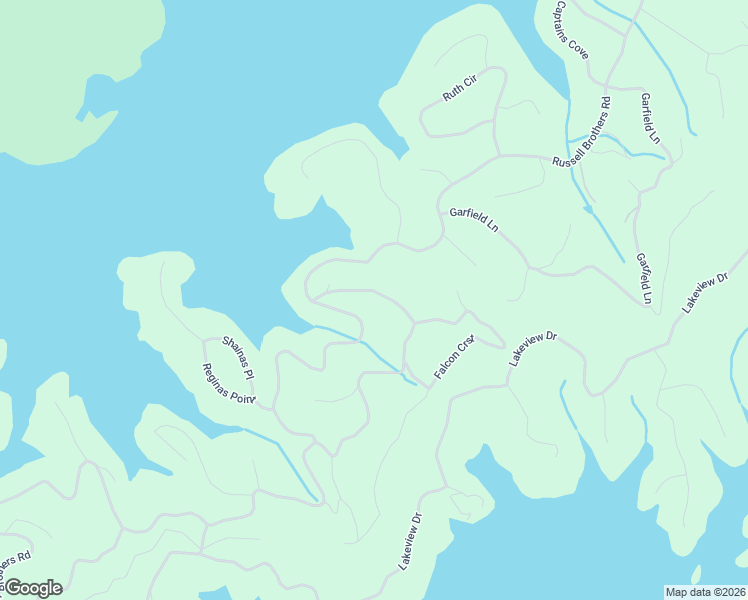 map of restaurants, bars, coffee shops, grocery stores, and more near 190 Larayne Hollow Road in Sharps Chapel