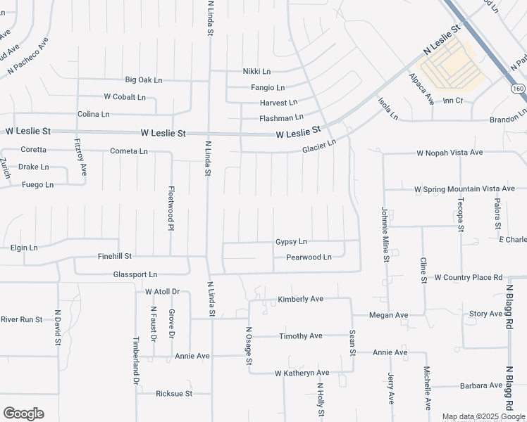 map of restaurants, bars, coffee shops, grocery stores, and more near 5731 Itasca Place in Pahrump
