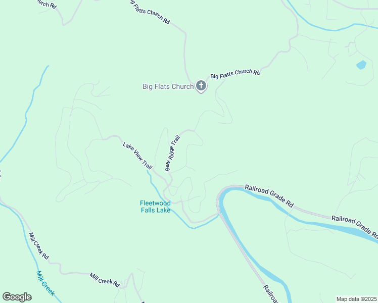 map of restaurants, bars, coffee shops, grocery stores, and more near 701 Bear Ridge Trail in Fleetwood