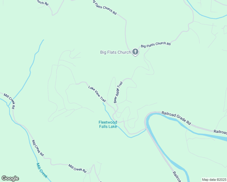 map of restaurants, bars, coffee shops, grocery stores, and more near 107 Doe Run Trail in Fleetwood