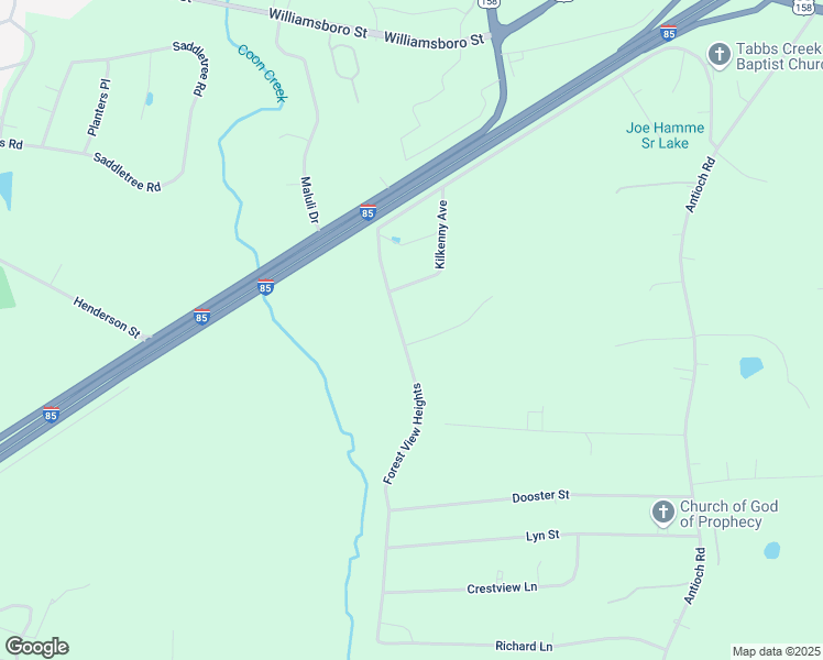 map of restaurants, bars, coffee shops, grocery stores, and more near 4010 Tabbs Creek Church Road in Oxford
