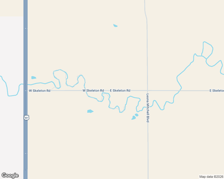 map of restaurants, bars, coffee shops, grocery stores, and more near 122 East Skeleton Road in Waukomis