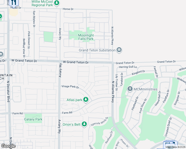 map of restaurants, bars, coffee shops, grocery stores, and more near 7924 Stone Forest Street in North Las Vegas