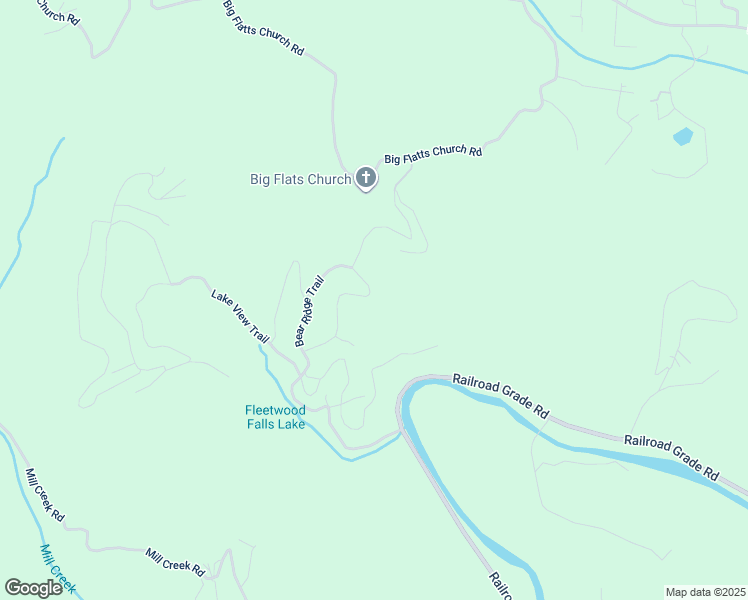 map of restaurants, bars, coffee shops, grocery stores, and more near 591 Bear Ridge Trail in Fleetwood