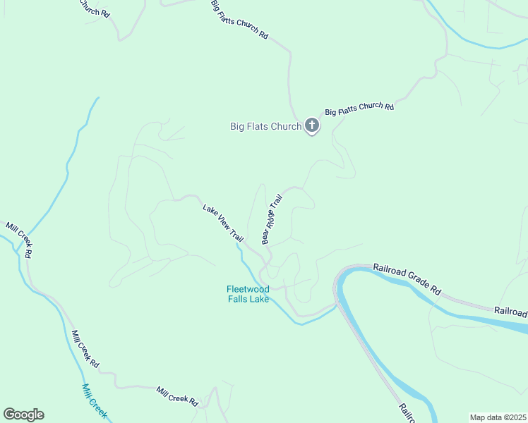 map of restaurants, bars, coffee shops, grocery stores, and more near 107 Doe Run Trail in Fleetwood