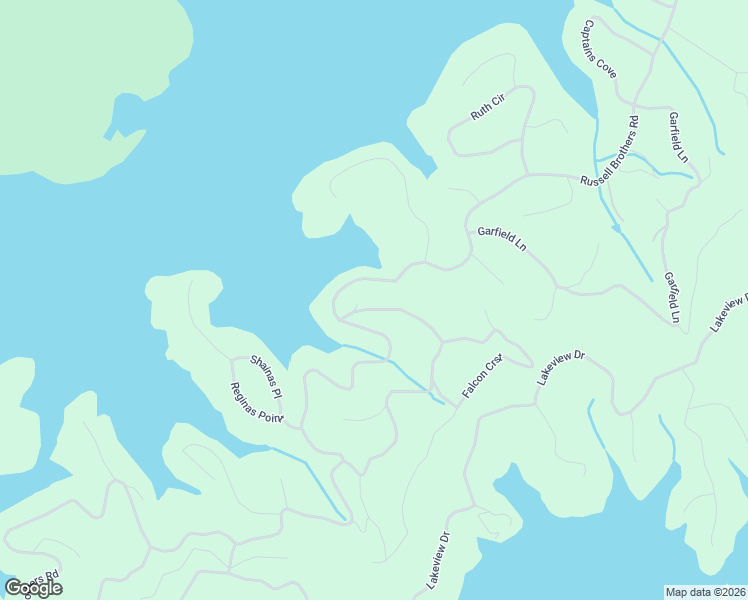 map of restaurants, bars, coffee shops, grocery stores, and more near 125 Larayne Hollow Road in Sharps Chapel