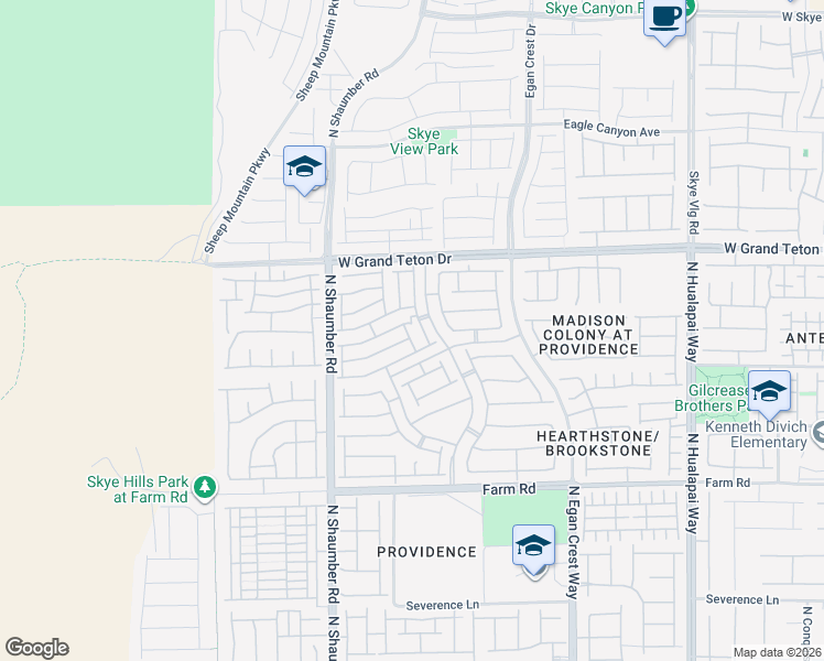 map of restaurants, bars, coffee shops, grocery stores, and more near 10534 Forum Peak Lane in Las Vegas