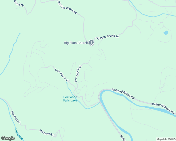 map of restaurants, bars, coffee shops, grocery stores, and more near 635 Bear Ridge Trail in Fleetwood