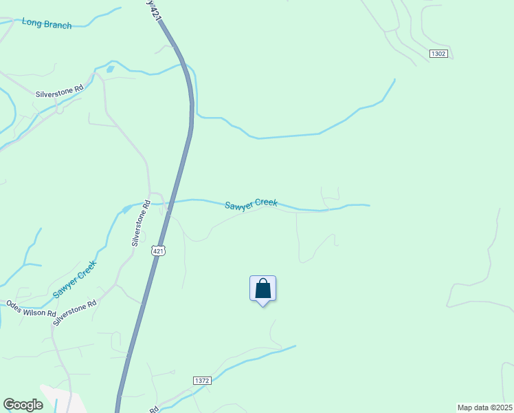 map of restaurants, bars, coffee shops, grocery stores, and more near 497 Harley Perry Road in Zionville