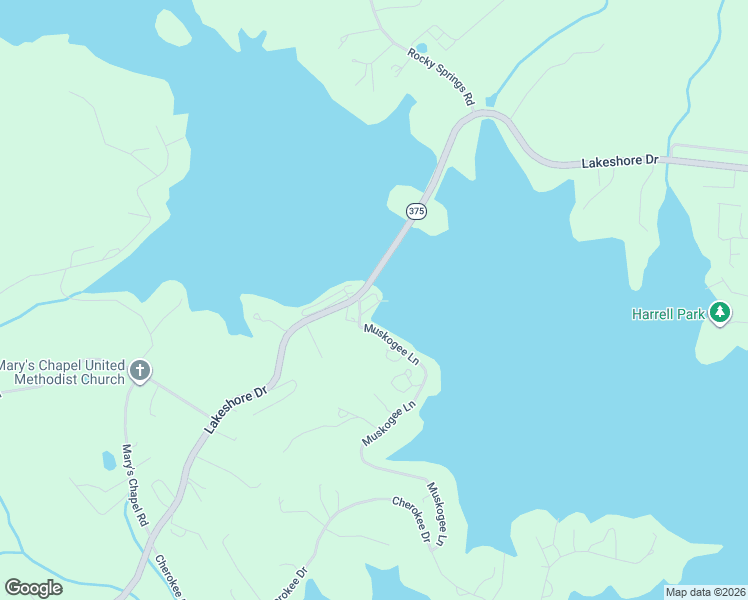 map of restaurants, bars, coffee shops, grocery stores, and more near 149 Muskogee Lane in Bean Station