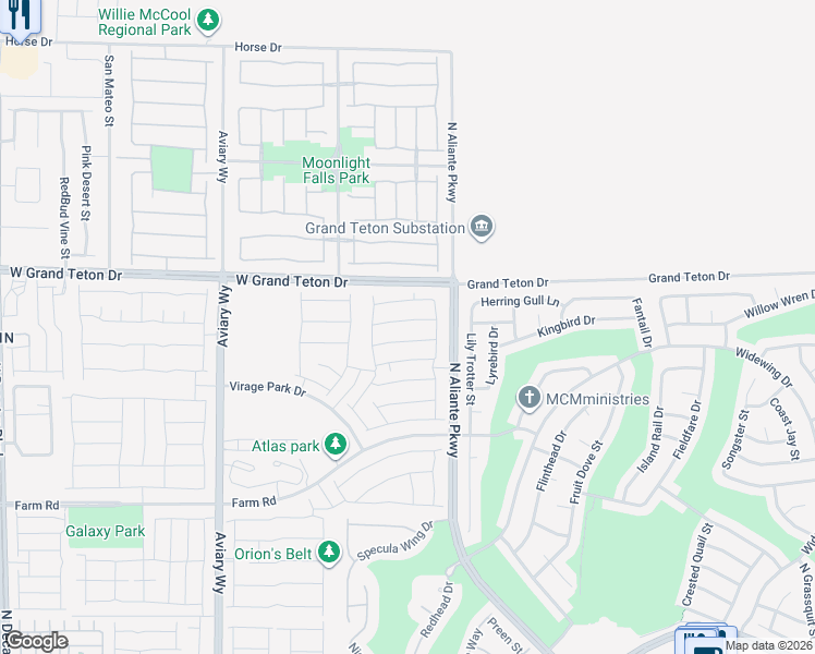 map of restaurants, bars, coffee shops, grocery stores, and more near 3811 Berenices Ave in North Las Vegas