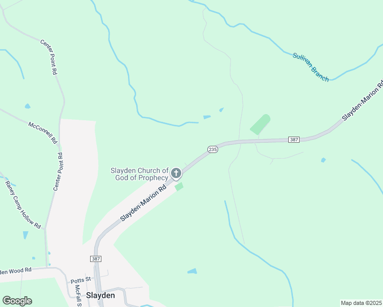 map of restaurants, bars, coffee shops, grocery stores, and more near 3045 Slayden-Marion Road in Cumberland Furnace