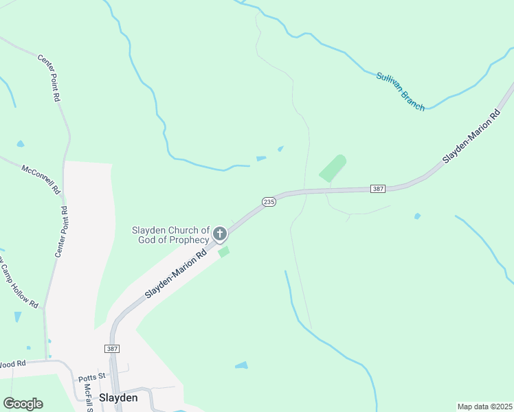 map of restaurants, bars, coffee shops, grocery stores, and more near 3045 Slayden-Marion Road in Cumberland Furnace