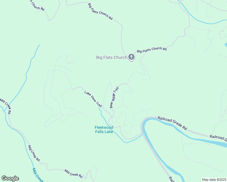 map of restaurants, bars, coffee shops, grocery stores, and more near 357 Bear Ridge Trail in Fleetwood