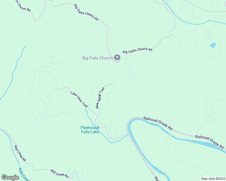 map of restaurants, bars, coffee shops, grocery stores, and more near 628 Bear Ridge Trail in Fleetwood