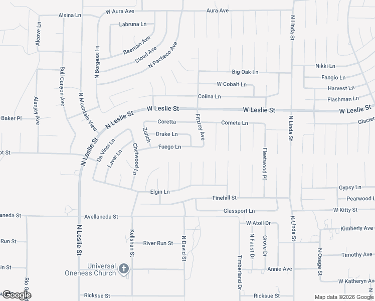 map of restaurants, bars, coffee shops, grocery stores, and more near 1501 Fuego Lane in Pahrump