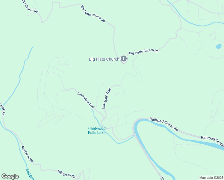 map of restaurants, bars, coffee shops, grocery stores, and more near 406 Bear Ridge Trail in Fleetwood