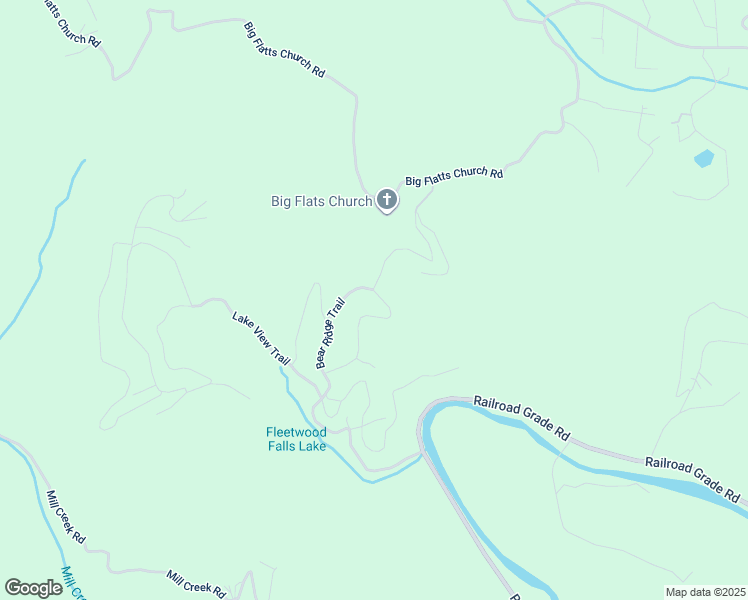 map of restaurants, bars, coffee shops, grocery stores, and more near 528 Bear Ridge Trail in Fleetwood