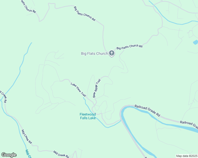 map of restaurants, bars, coffee shops, grocery stores, and more near 405 Bear Ridge Trail in Fleetwood
