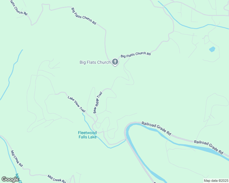 map of restaurants, bars, coffee shops, grocery stores, and more near 529 Bear Ridge Trail in Fleetwood