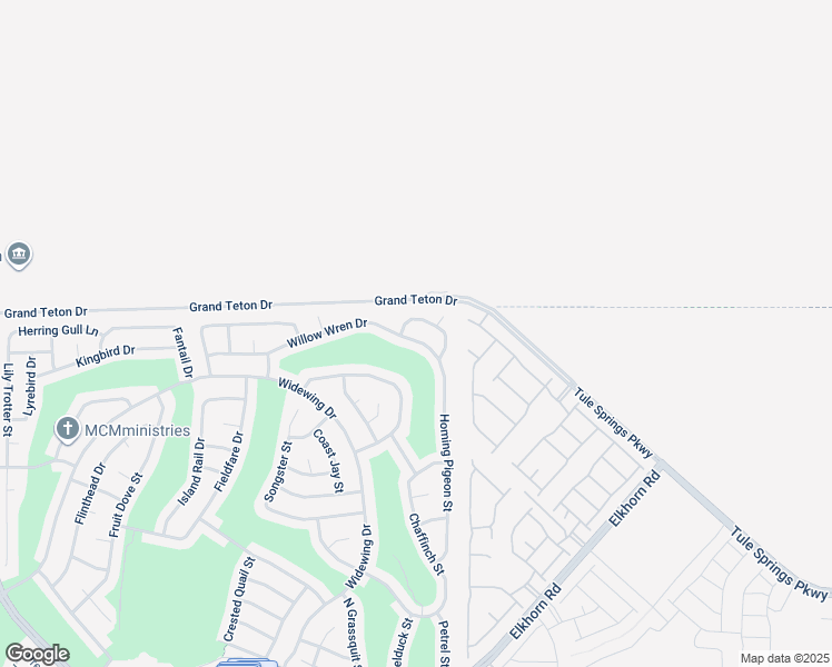 map of restaurants, bars, coffee shops, grocery stores, and more near 2128 Willow Wren Drive in North Las Vegas