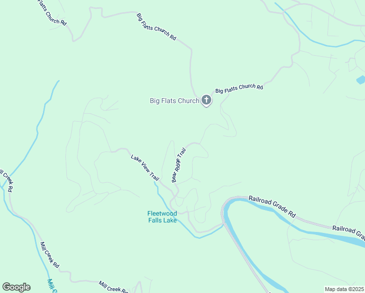 map of restaurants, bars, coffee shops, grocery stores, and more near 405 Bear Ridge Trail in Fleetwood