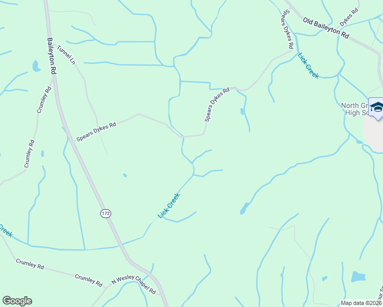 map of restaurants, bars, coffee shops, grocery stores, and more near 610 Spears Dykes Road in Greeneville