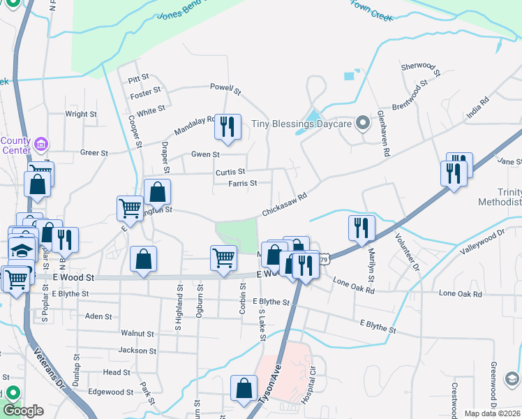 map of restaurants, bars, coffee shops, grocery stores, and more near 217 North Lake Street in Paris