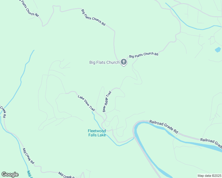 map of restaurants, bars, coffee shops, grocery stores, and more near 421 Bear Ridge Trail in Fleetwood
