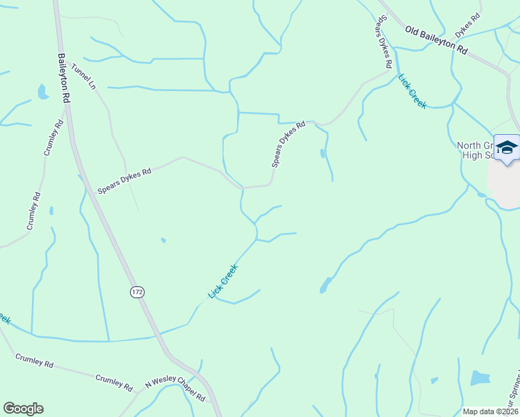 map of restaurants, bars, coffee shops, grocery stores, and more near 610 Spears Dykes Road in Greeneville