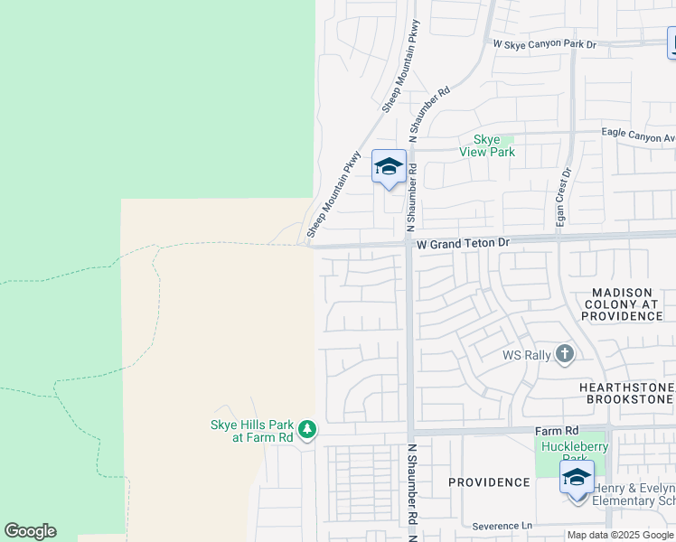 map of restaurants, bars, coffee shops, grocery stores, and more near 10830 Brighton Beach Avenue in Las Vegas