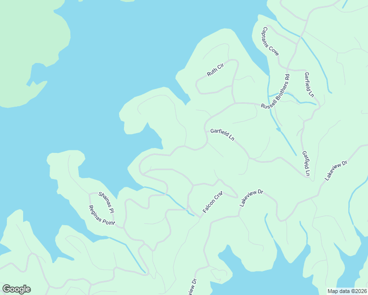 map of restaurants, bars, coffee shops, grocery stores, and more near 195 Sunset View in Sharps Chapel