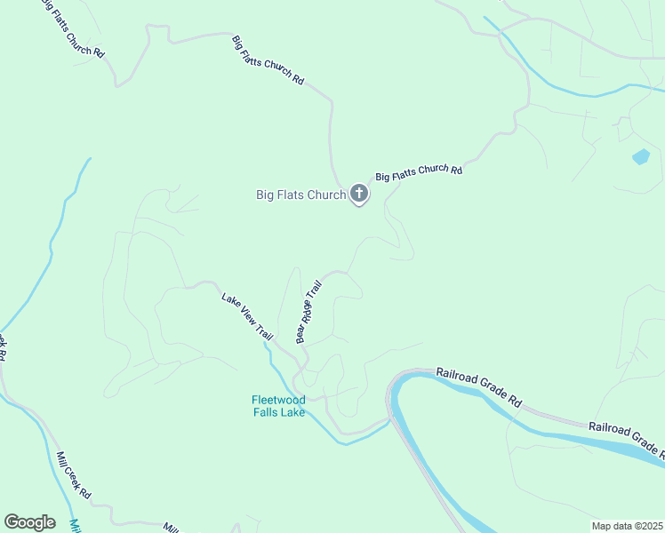 map of restaurants, bars, coffee shops, grocery stores, and more near 455 Bear Ridge Trail in Fleetwood