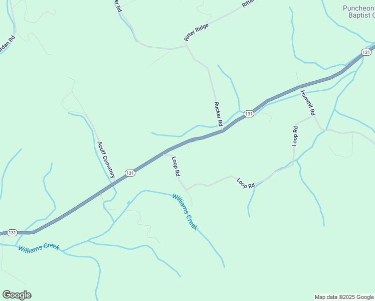 map of restaurants, bars, coffee shops, grocery stores, and more near 6575 Tennessee 131 in Washburn
