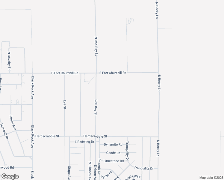 map of restaurants, bars, coffee shops, grocery stores, and more near 1631 Fort Churchill Road in Pahrump
