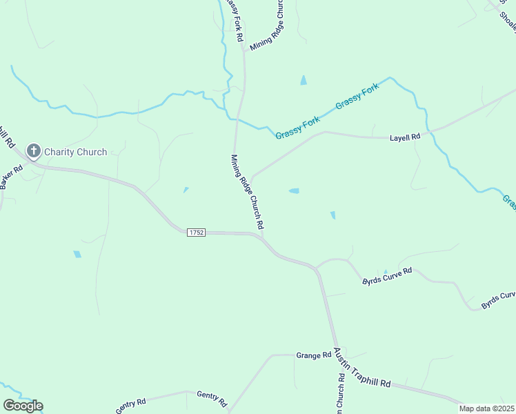 map of restaurants, bars, coffee shops, grocery stores, and more near 214 Mining Ridge Church Road in Elkin