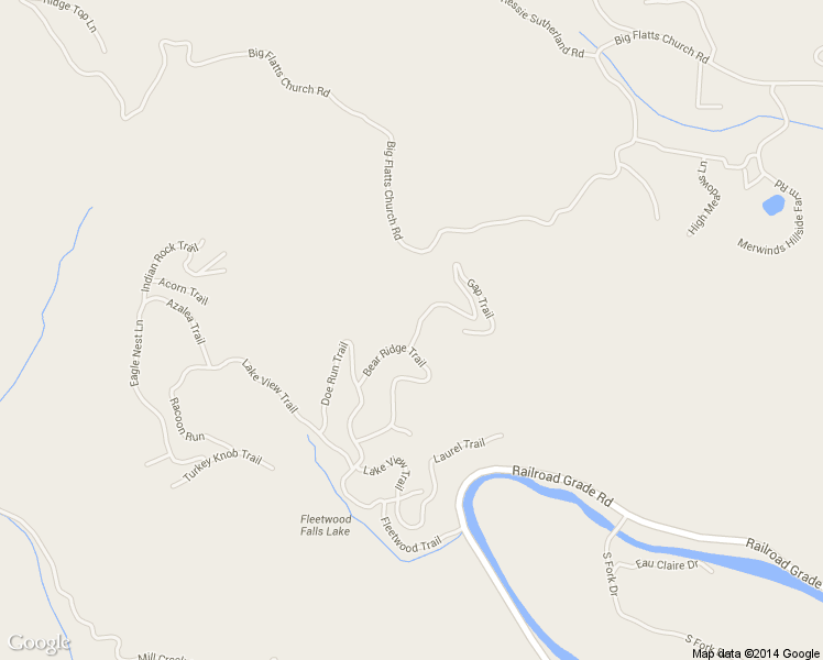 map of restaurants, bars, coffee shops, grocery stores, and more near 143 Gap Trail in Fleetwood