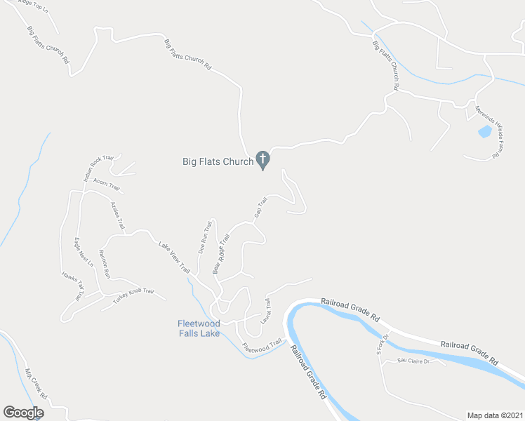 map of restaurants, bars, coffee shops, grocery stores, and more near 160 Gap Trail in Fleetwood
