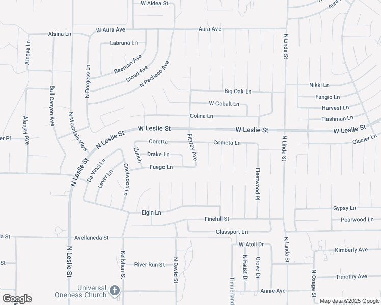 map of restaurants, bars, coffee shops, grocery stores, and more near 5910 Fitzroy Avenue in Pahrump