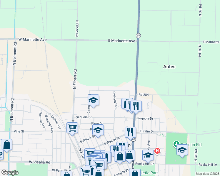 map of restaurants, bars, coffee shops, grocery stores, and more near 323 Old Line Avenue in Exeter