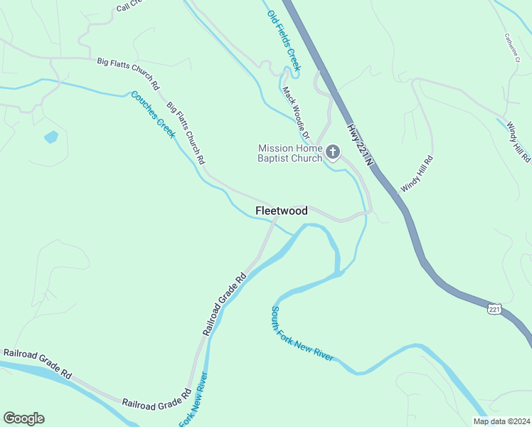 map of restaurants, bars, coffee shops, grocery stores, and more near 171 Big Flatts Church Road in Fleetwood