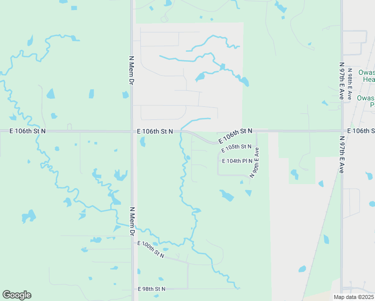 map of restaurants, bars, coffee shops, grocery stores, and more near 10430 North 86th East Avenue in Owasso