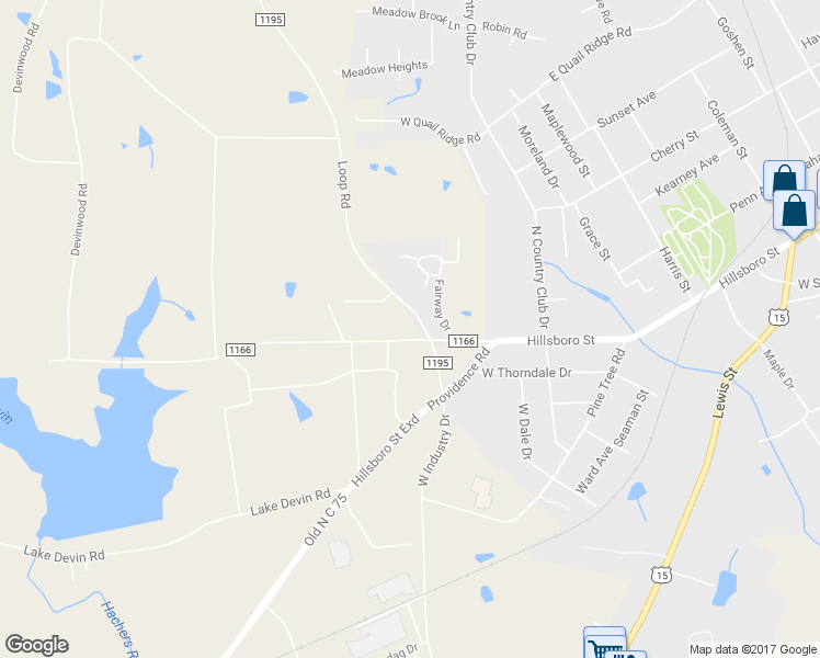 map of restaurants, bars, coffee shops, grocery stores, and more near 900 Hillsboro Street in Oxford