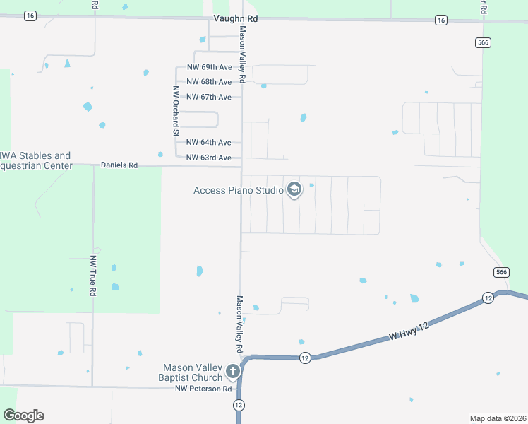 map of restaurants, bars, coffee shops, grocery stores, and more near 6001 Northwest Sherman Street in Bentonville