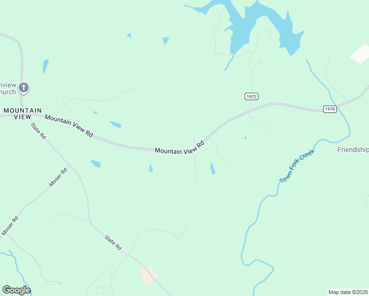 map of restaurants, bars, coffee shops, grocery stores, and more near 1779 Mountain View Road in King