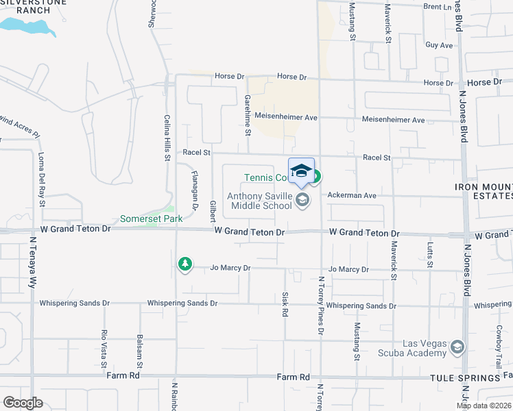 map of restaurants, bars, coffee shops, grocery stores, and more near 6575 Fence Jumper Avenue in Las Vegas
