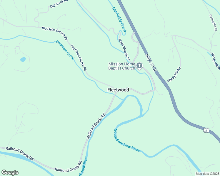 map of restaurants, bars, coffee shops, grocery stores, and more near 171 Big Flatts Church Road in Fleetwood