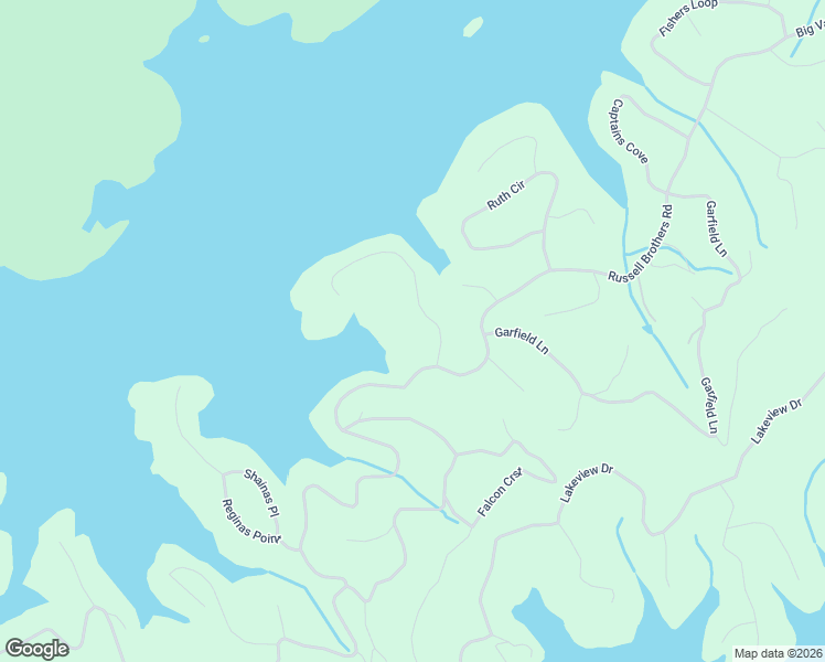 map of restaurants, bars, coffee shops, grocery stores, and more near 195 Sunset View in Sharps Chapel
