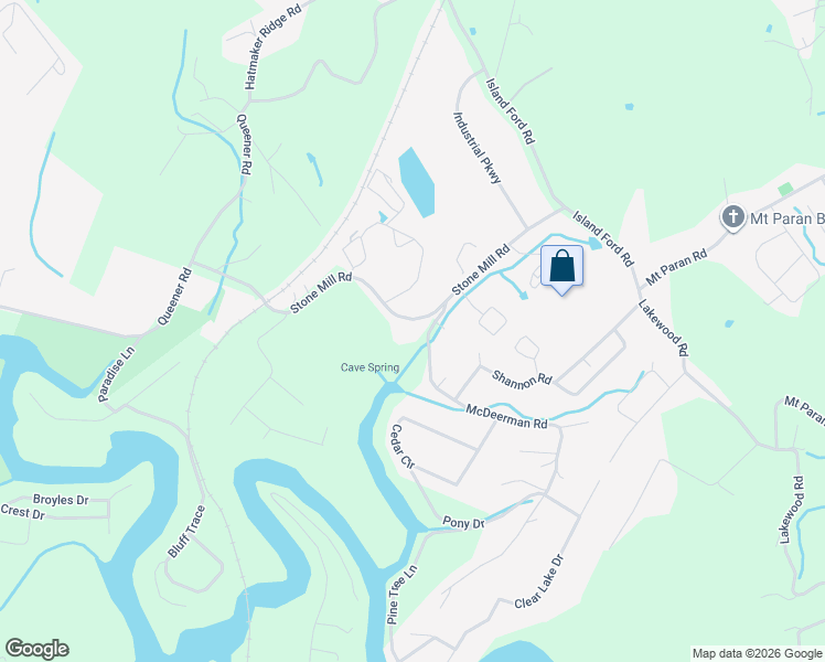 map of restaurants, bars, coffee shops, grocery stores, and more near 380 Stone Mill Road in Jacksboro