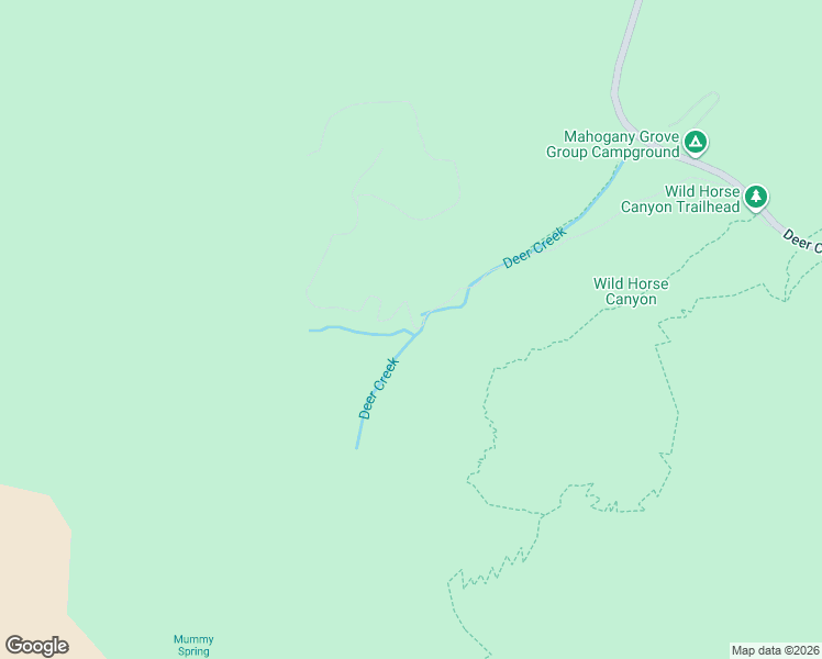 map of restaurants, bars, coffee shops, grocery stores, and more near 4085 Cougar Ridge Trail in Mount Charleston